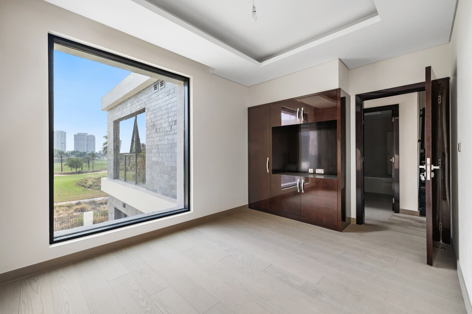 Bedroom with fitted wardrobes