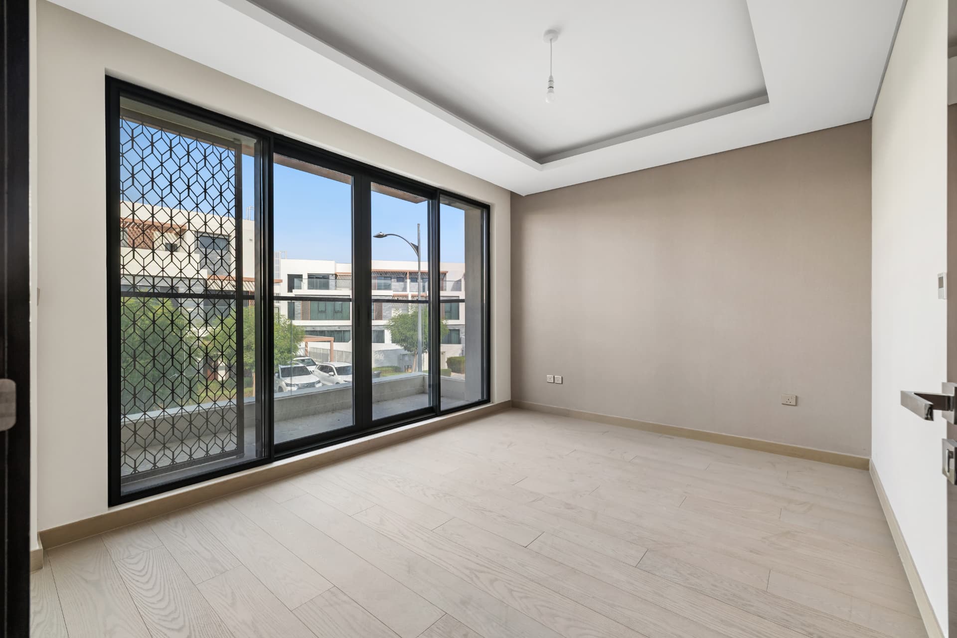 Bedroom with balcony access